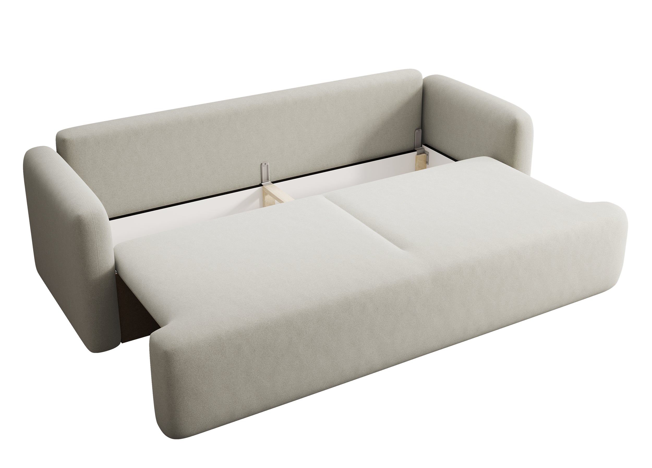 selsey-lambina-dreisitziges-ausklappbares-sofa-mit-stauraum-hellbeiger-samtvelou image 7