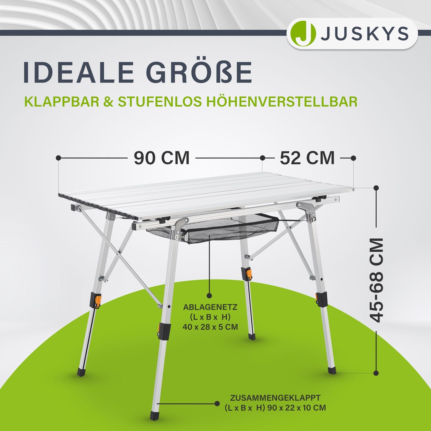 juskys-campingtisch-picco-faltbar-aluminium-campingtisch-h-henverstellbar-silber image 2