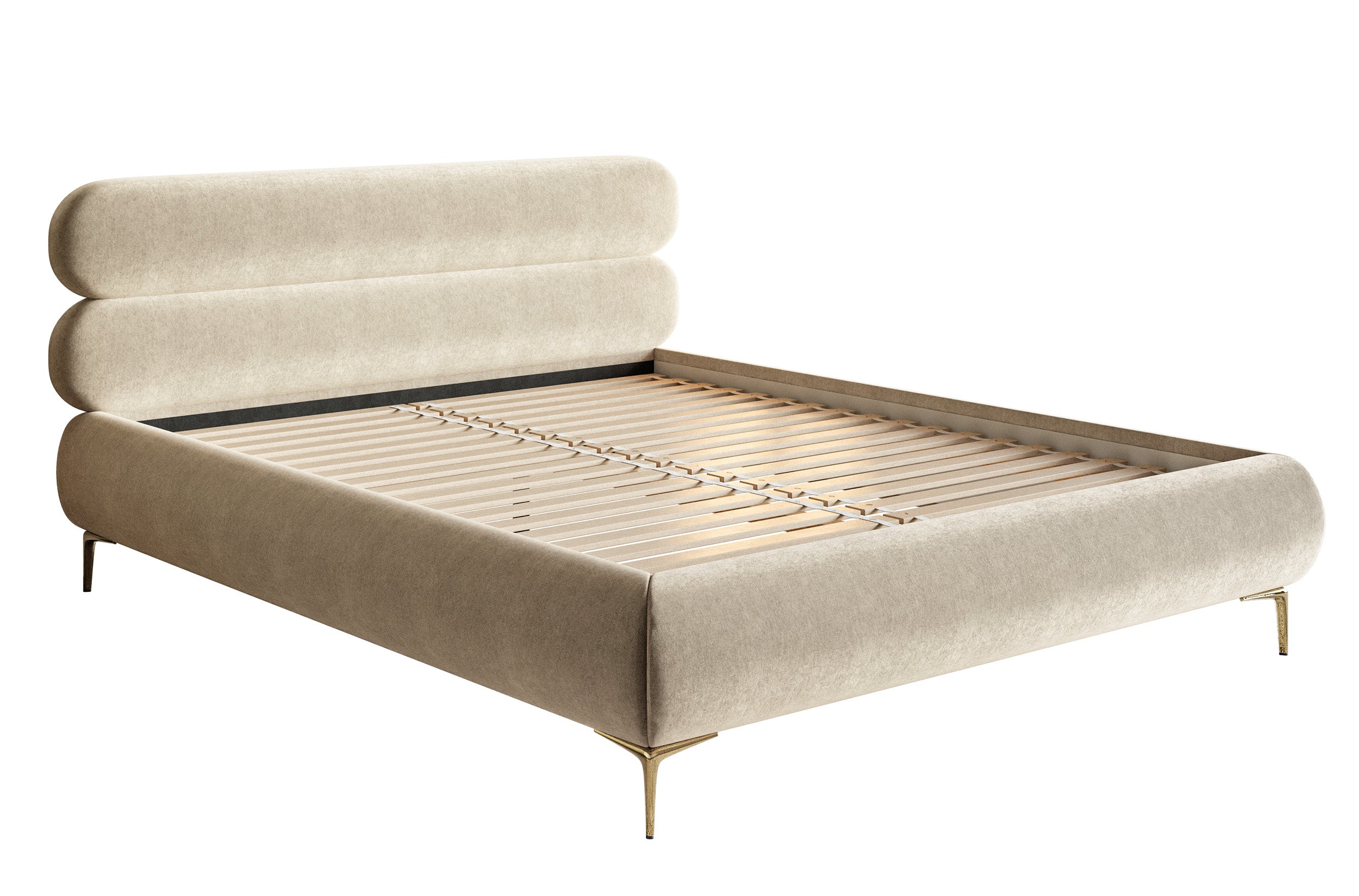 selsey-roule-polsterbett-160x200-cm-hellbeige-velours-wasserabweisend-goldene-be image 7