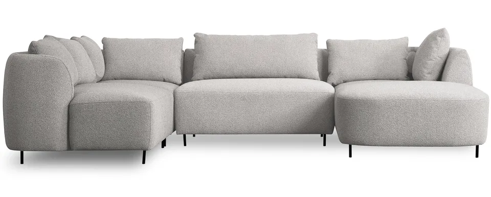 selsey-lanomi-modulares-ecksofa-u-f-rmig-links-hellgrauer-boucl-stoff-loop image 1