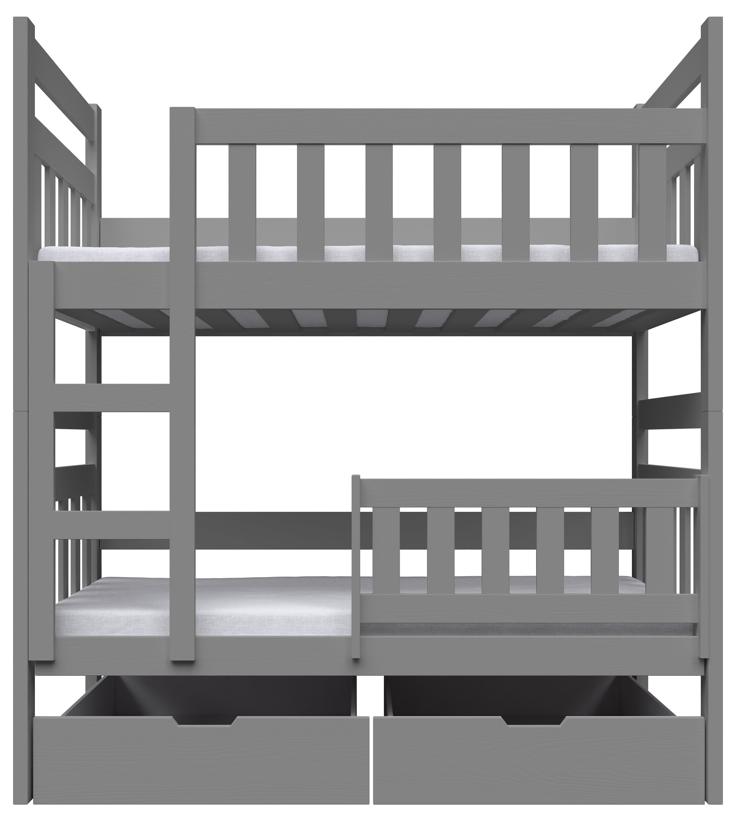 selsey-dromi-etagenbett-80x185-cm-mit-matratzen-und-schubladen-grau image 4