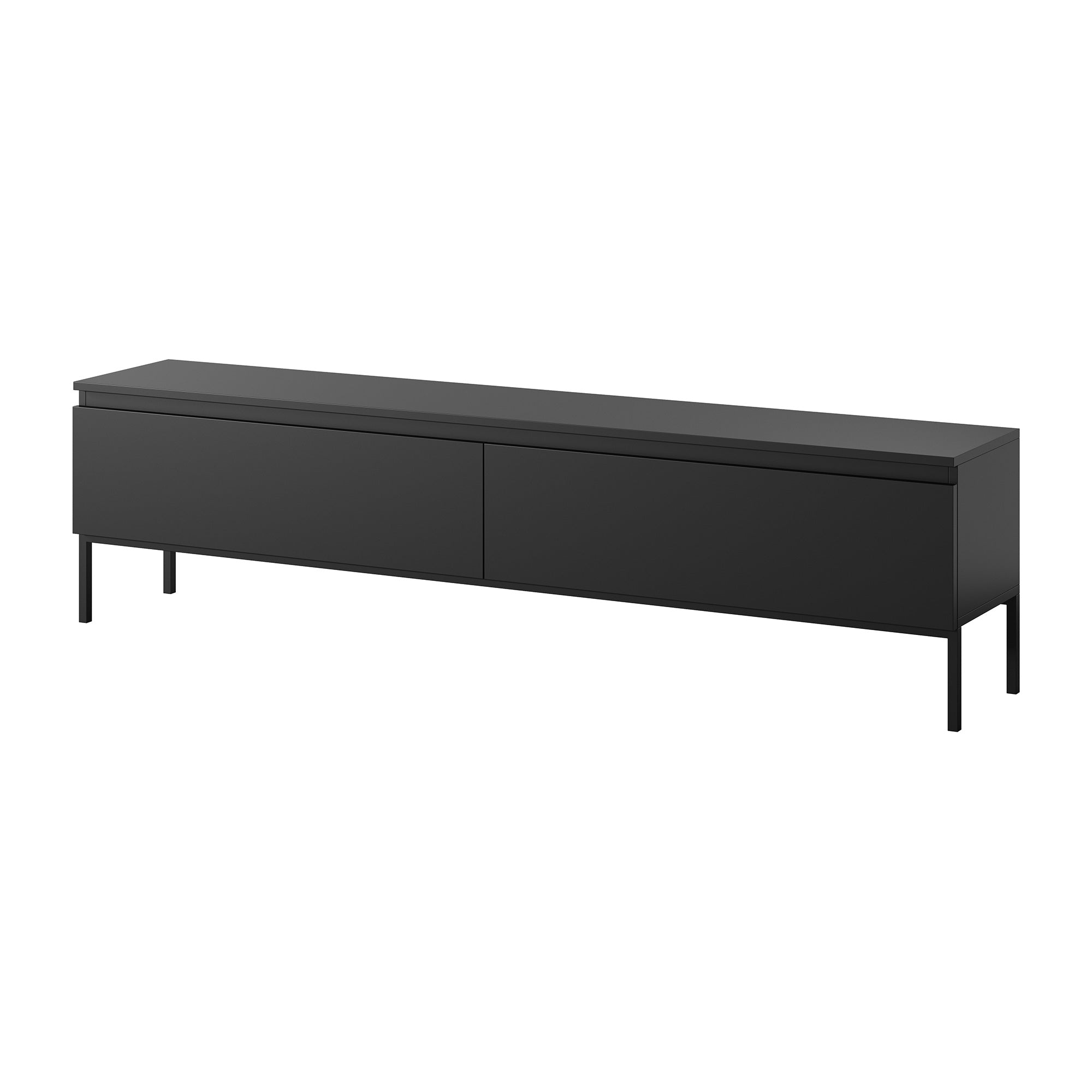 selsey-tv-schrank-bemmi-175-cm-schwarz-mit-schwarzen-beinen image 4