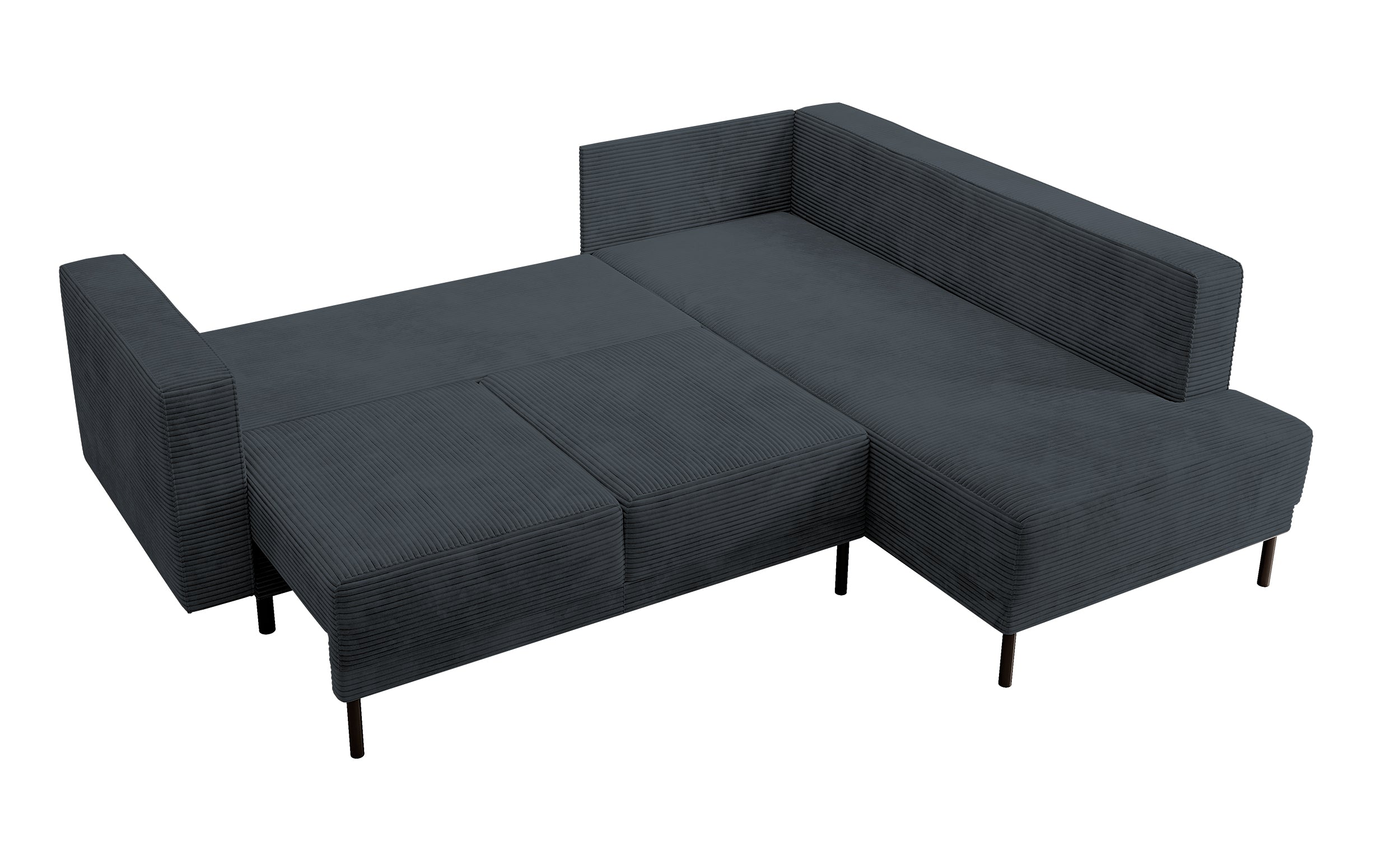 selsey-rodario-ecksofa-rechts-mit-schlaffunktion-und-bettkasten-dunkelgrau-cord image 6
