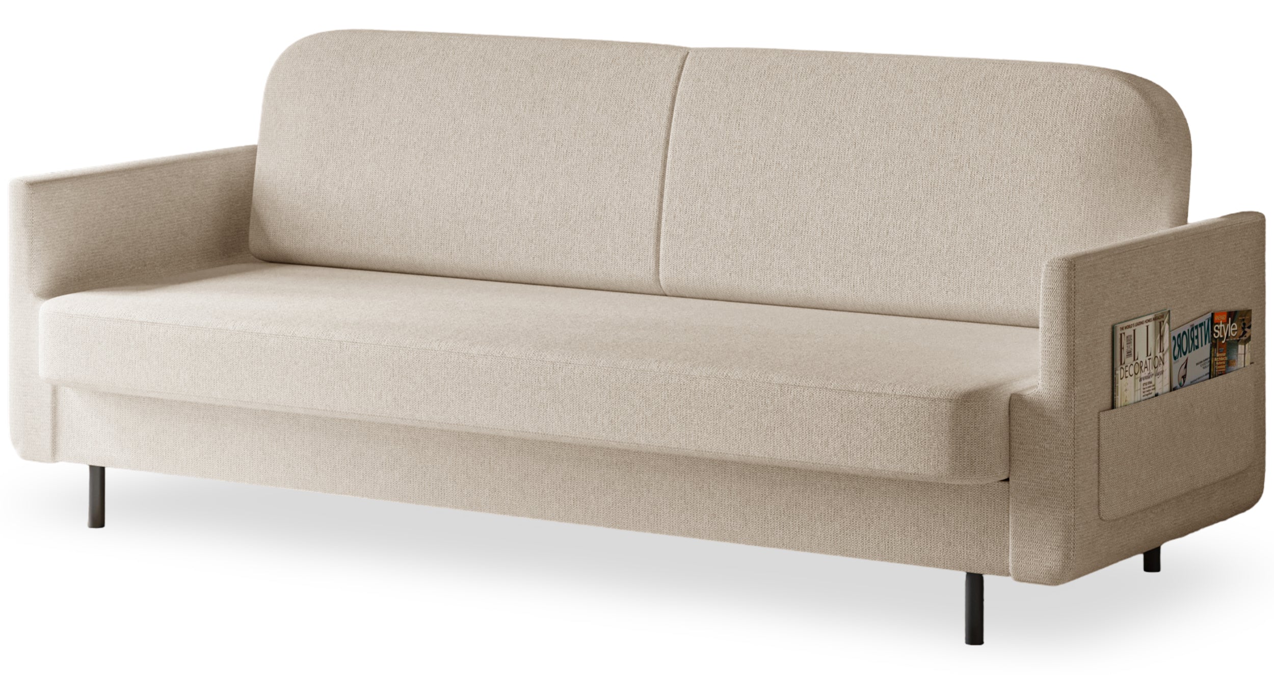 selsey-ovelio-3-sitzer-ausziehsofa-hellbeige-hydrophobes-chenille-mit-schlaffunk image 7