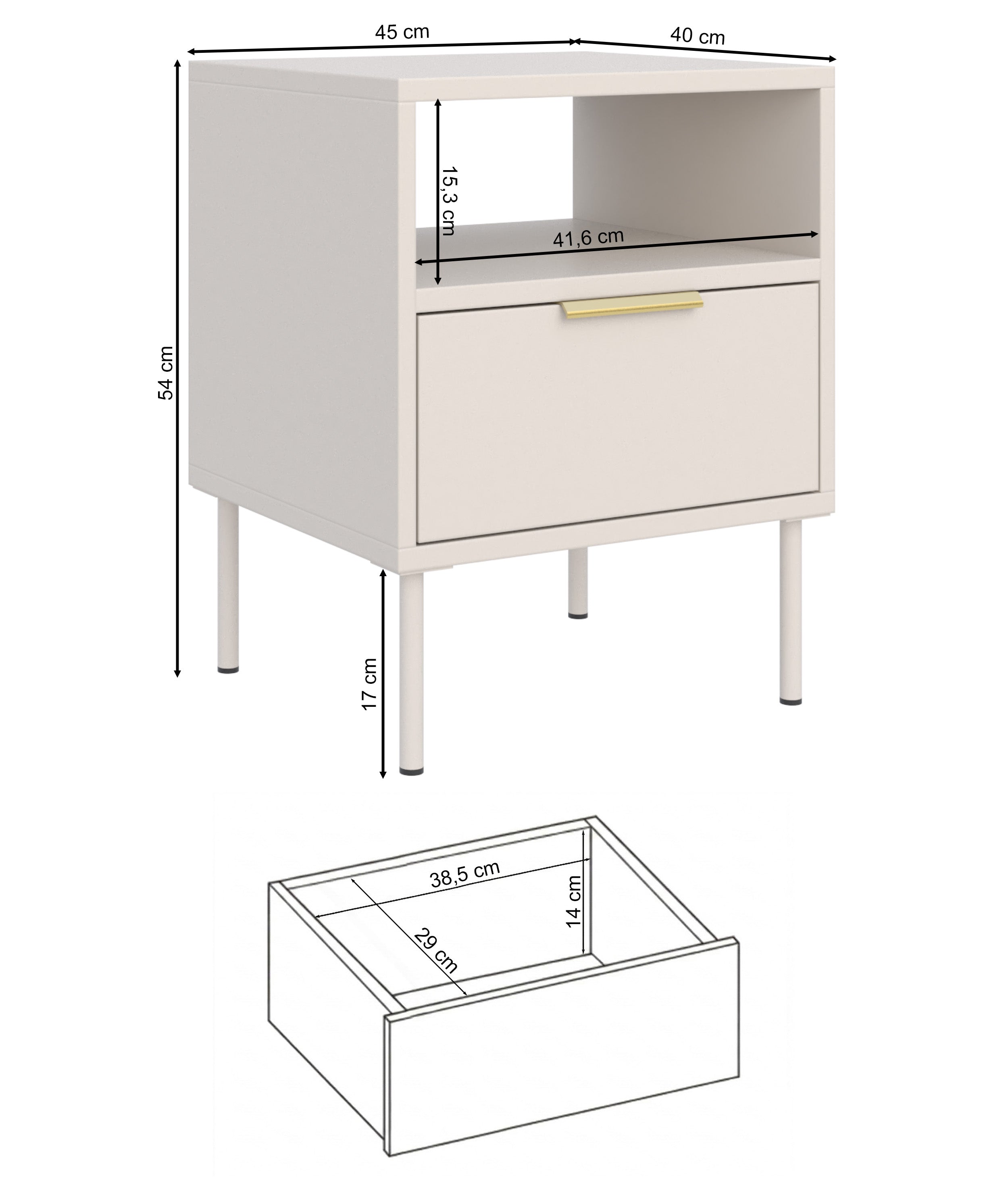 selsey-vena-nachttisch-45-cm-mit-schublade-und-fach-kaschmir image 6