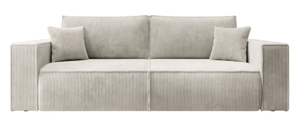 selsey-farese-drei-sitzer-schlafsofa-mit-stauraum-cremefarbener-cord image 1