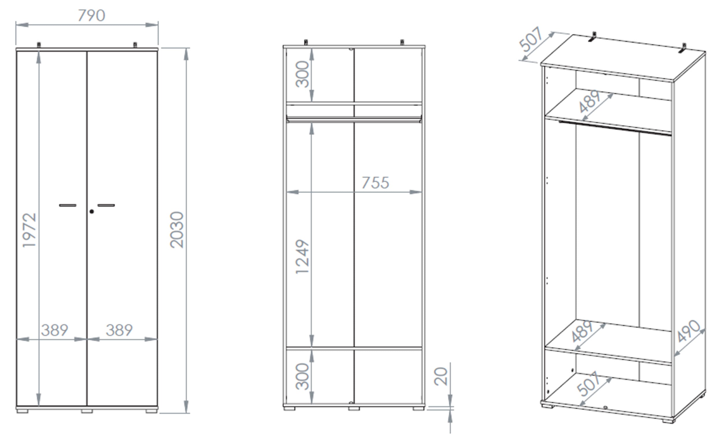selsey-odelis-zweifl-geliger-kleiderschrank-mit-79-cm-kleiderstange-lindberg-eic image 8