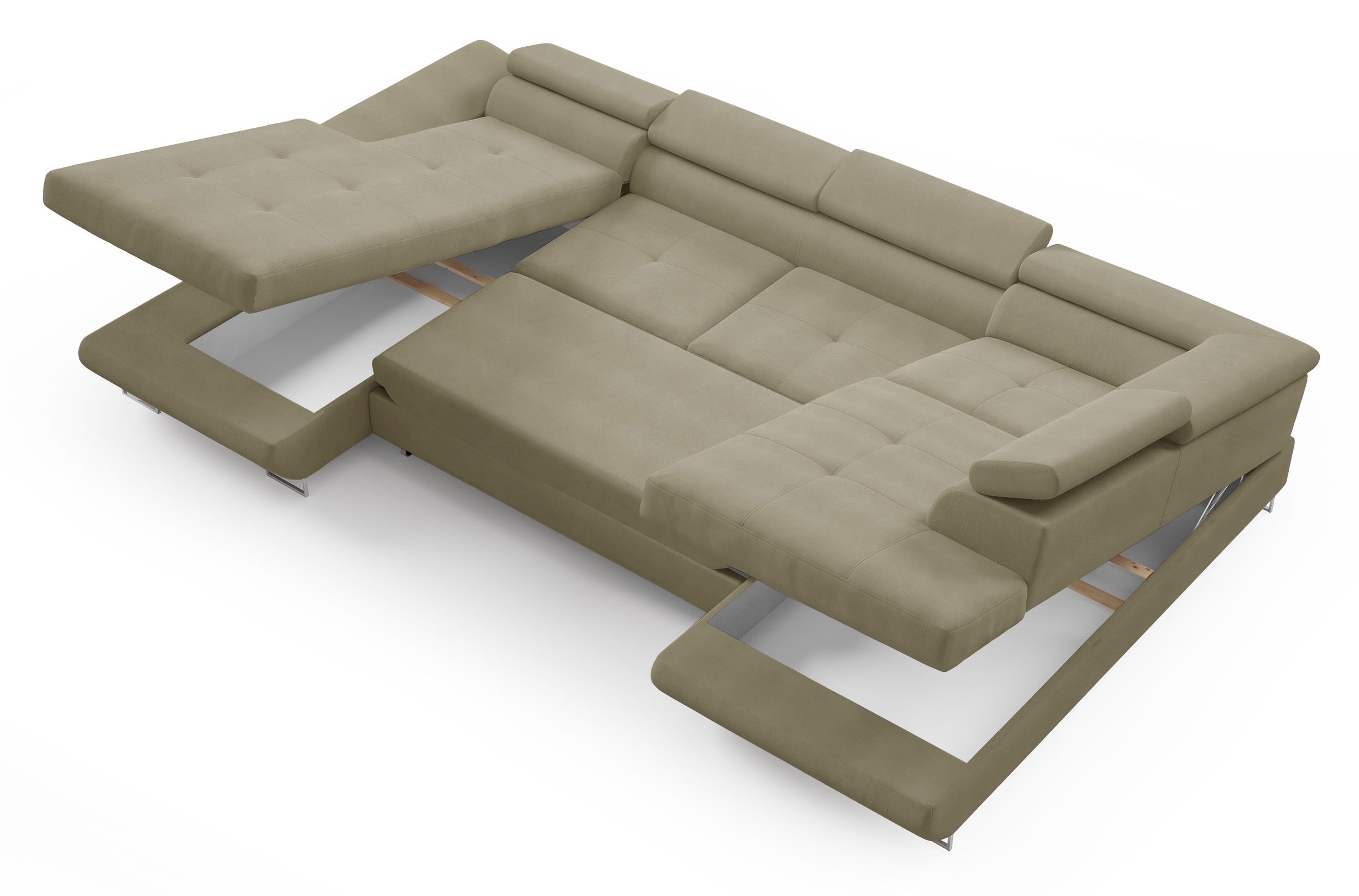 selsey-nollia-ecksofa-u-f-rmig-rechts-mit-schlaffunktion-hellbraunes-boucl image 4