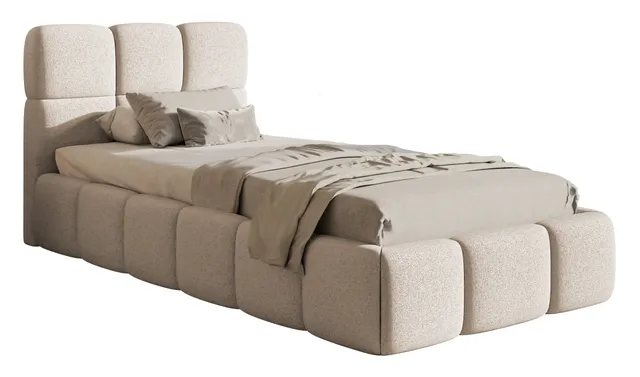 selsey-cloudy-polsterbett-90x200-cm-mit-stauraum-hellbeige-chenille-hydrophob image 1