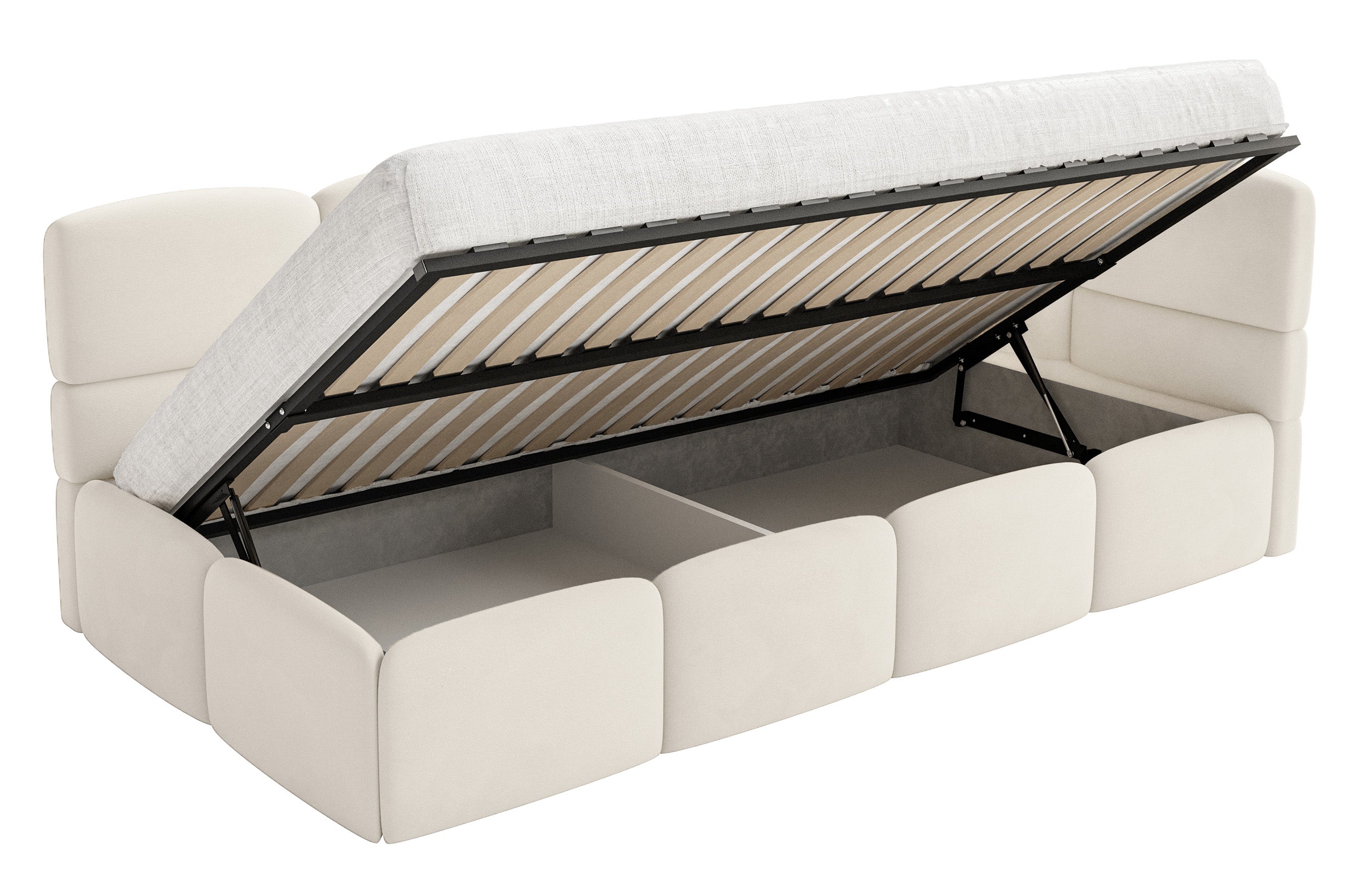 selsey-cloudy-jugendbett-120x200-cm-rechts-mit-stauraum-creme-velours image 3