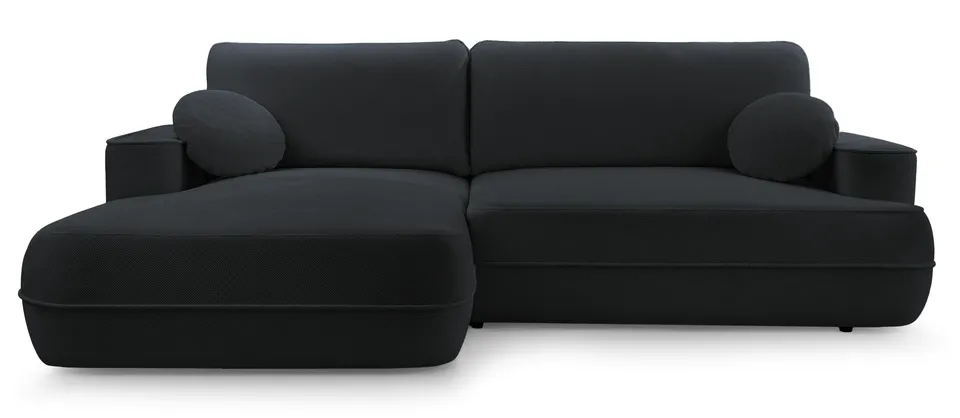 selsey-fuerro-ecksofa-l-links-mit-schlaffunktion-und-stauraum-schwarz-wasserabwe image 1