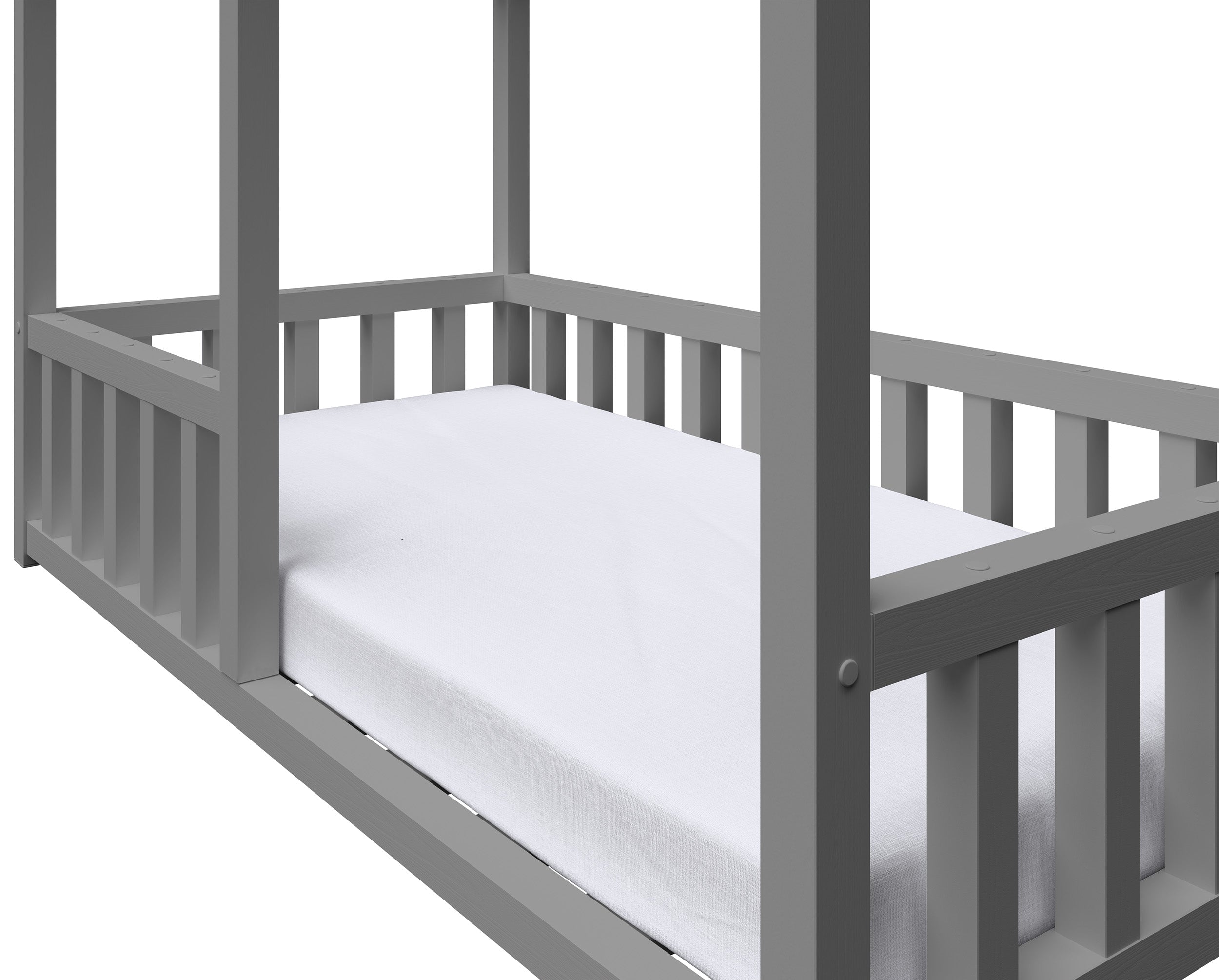 selsey-vistena-hausbett-75x160-cm-mit-matratze-grau image 8