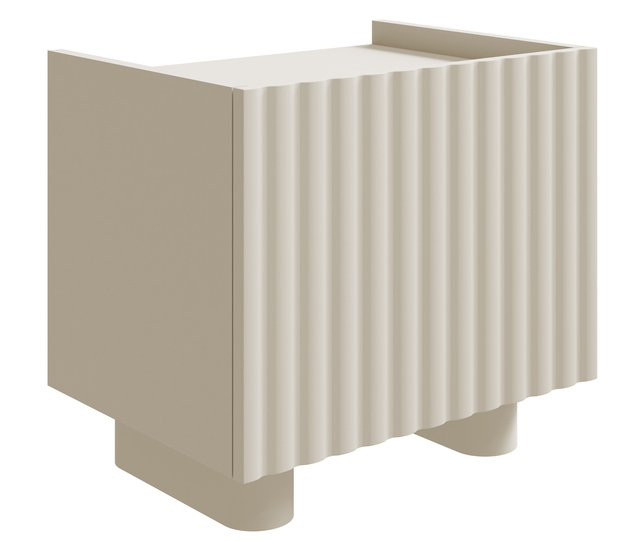 selsey-fiorra-nachttisch-48-cm-kaschmir-mit-rillenfront image 1