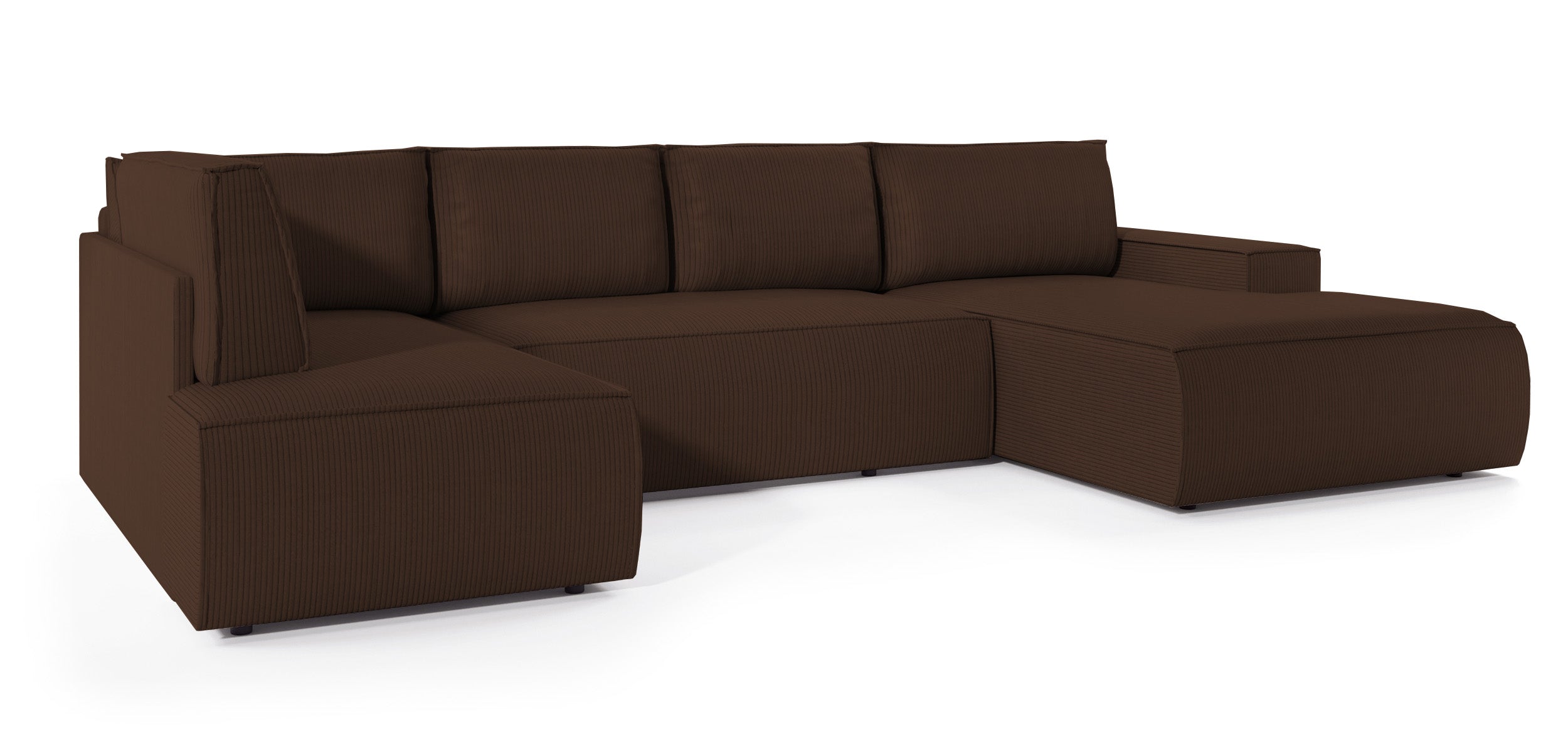 selsey-farese-new-ecksofa-u-form-mit-schlaffunktion-rechts-brauner-cord image 3