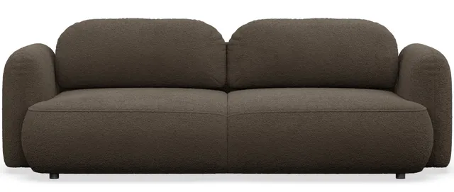 selsey-tvoya-dreisitziges-schlafsofa-ausklappbar-braunes-boucl image 1