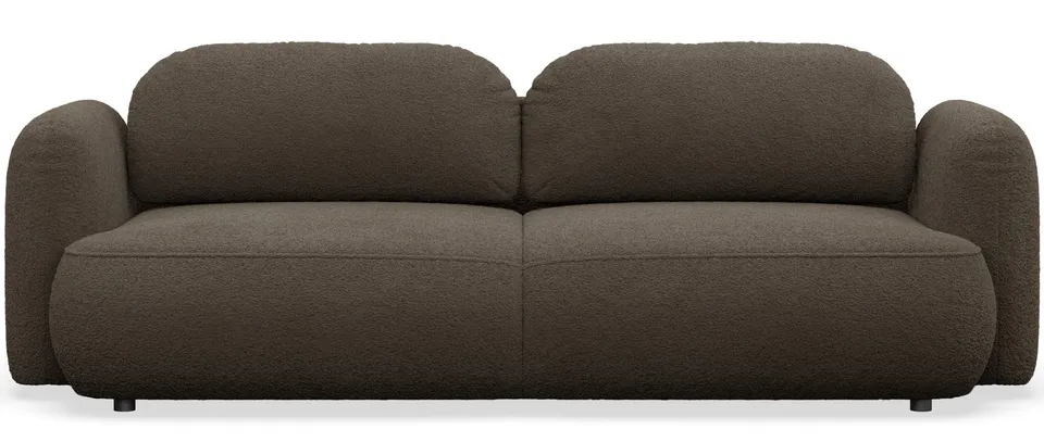 selsey-tvoya-dreisitziges-schlafsofa-ausklappbar-braunes-boucl image 1