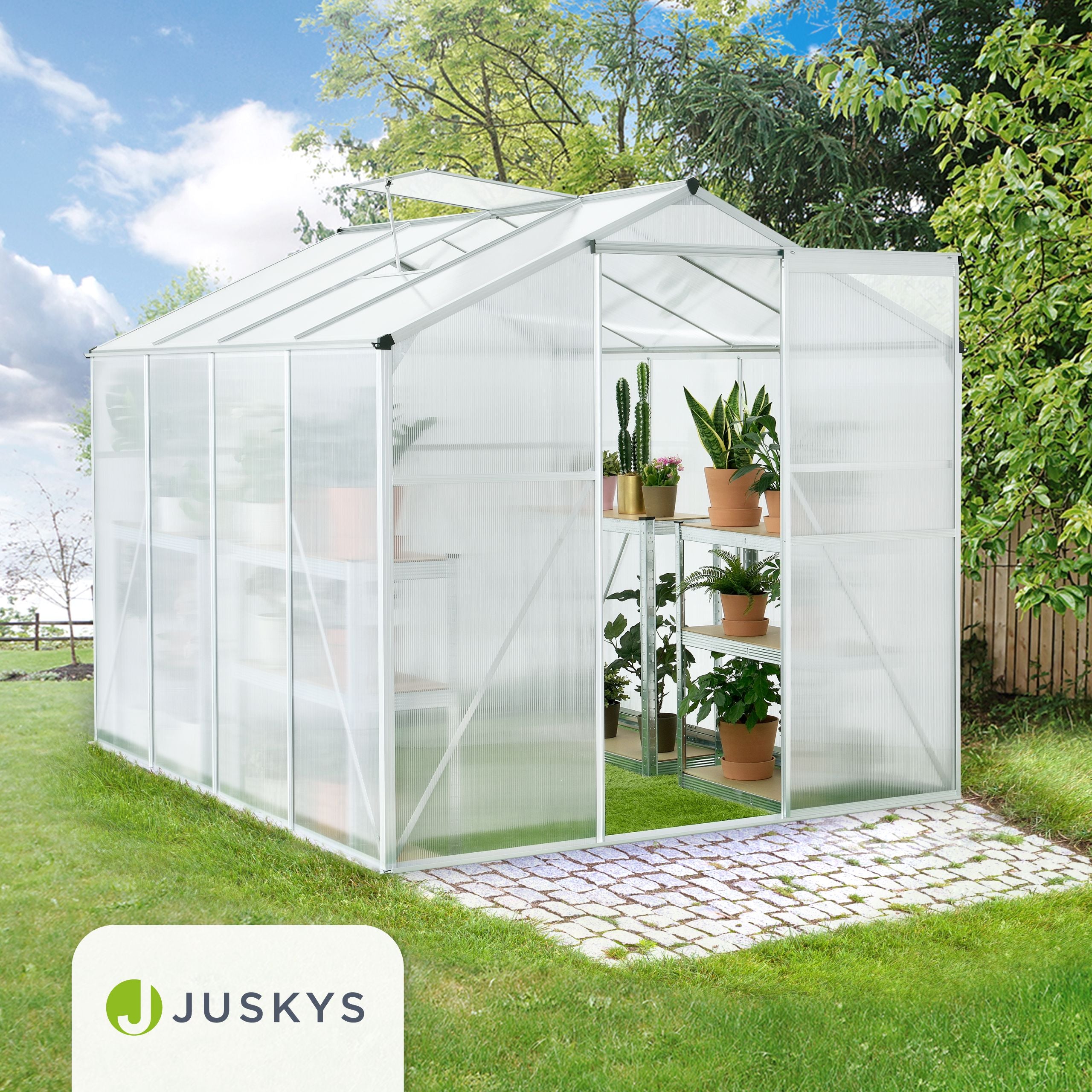 juskys-aluminium-gew-chshaus-190x253-cm-4-75-m-mit-fundament-und-dachfenster image 7