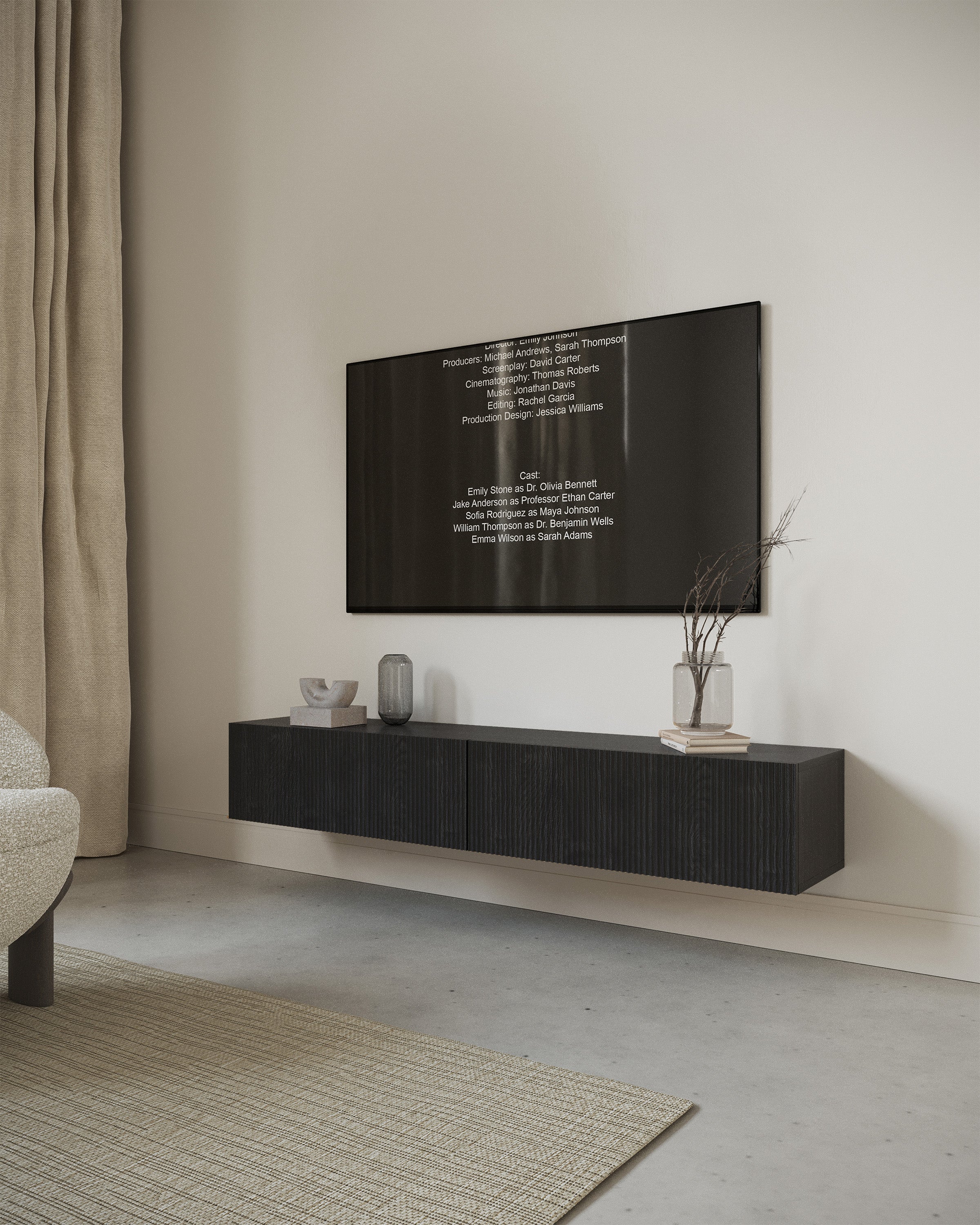 selsey-nolie-h-ngender-tv-schrank-175-cm-portland-esche-schwarz image 2