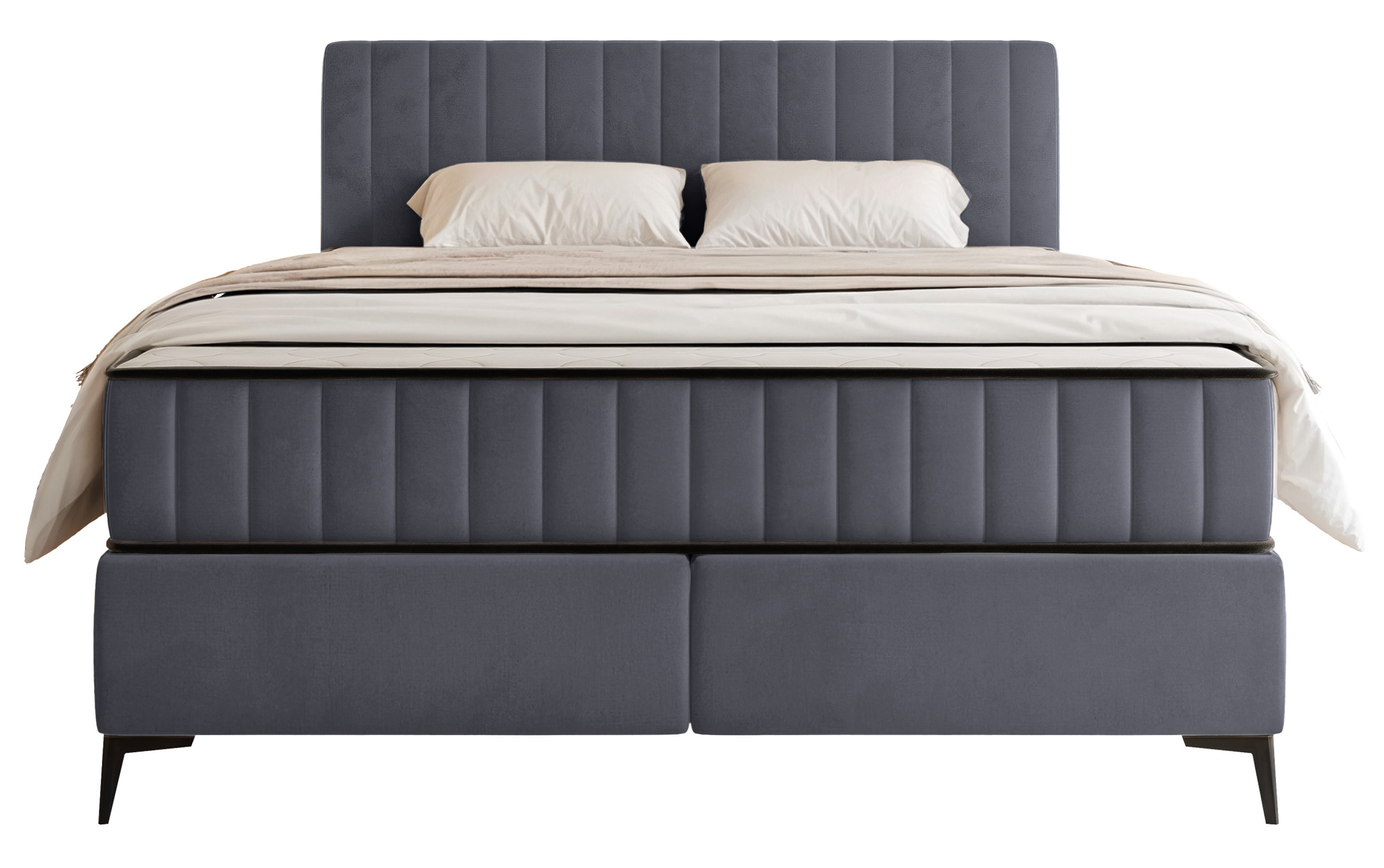 selsey-mufasso-kontinentalbett-180x200-cm-mit-stauraum-grauer-velours-wasserabwe image 4