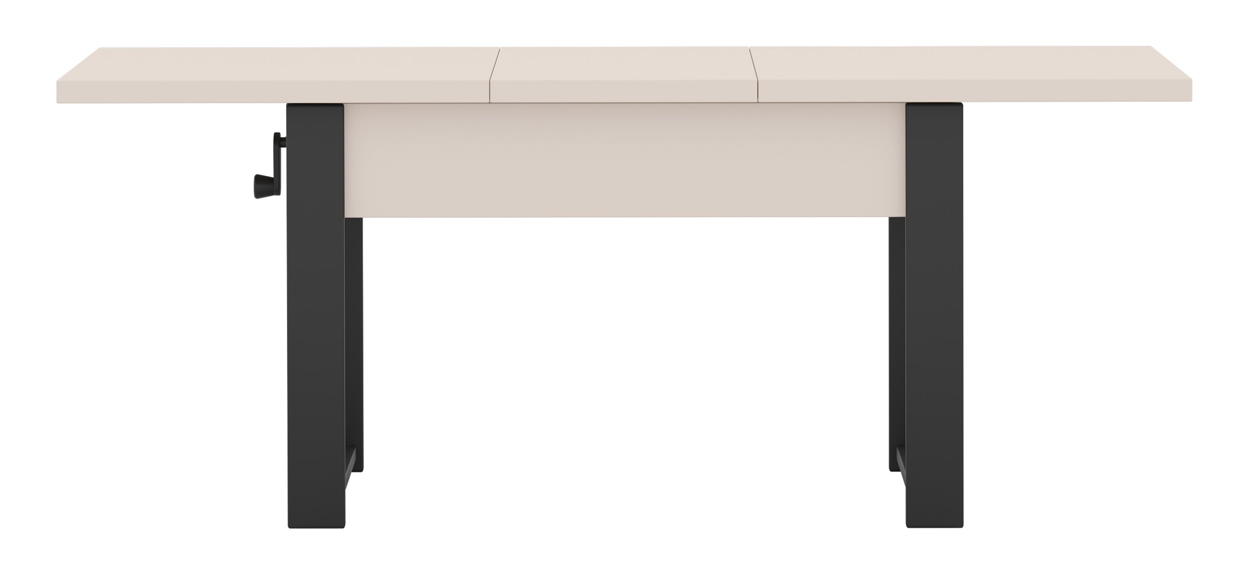 selsey-hugo-ausziehbarer-couchtisch-120-157-x67-cm-kaschmir-schwarze-beine-3-in- image 8