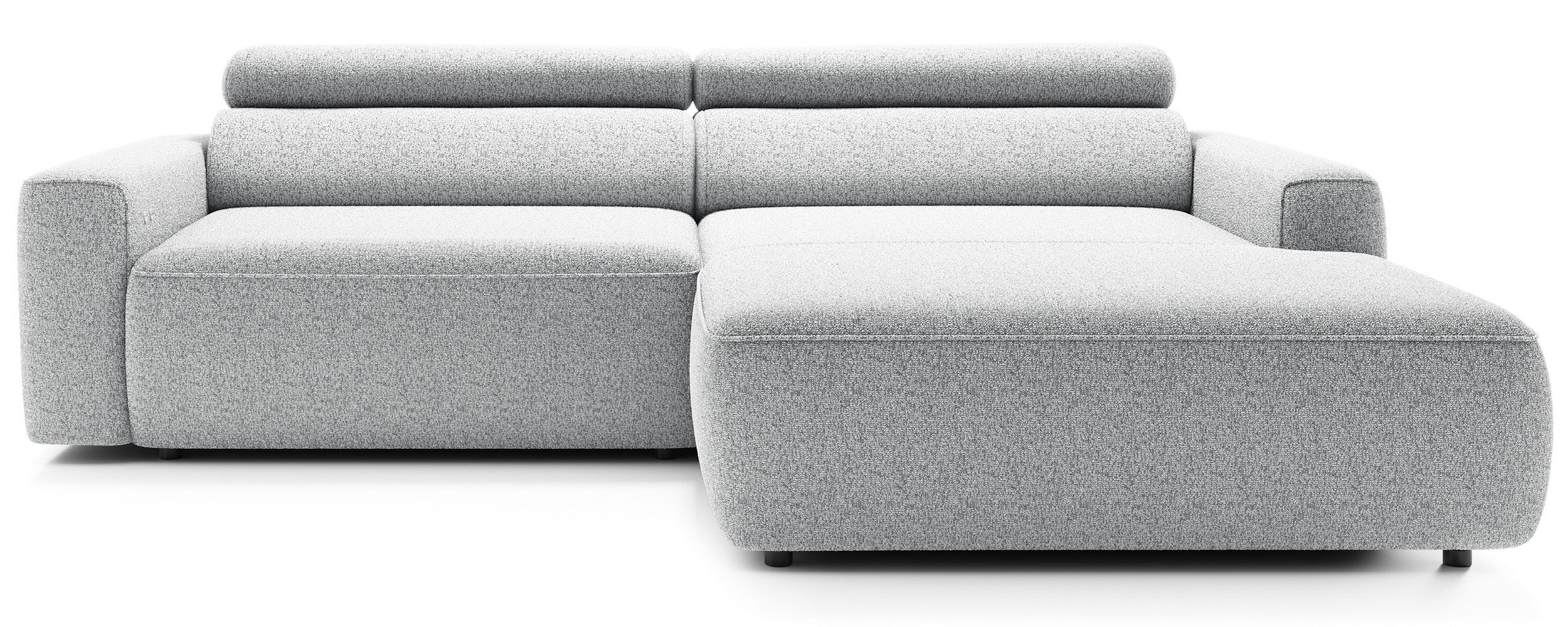selsey-fando-ecksofa-mit-elektrischem-auszug-l-form-rechtsseitig-hellgraues-gefl image 1