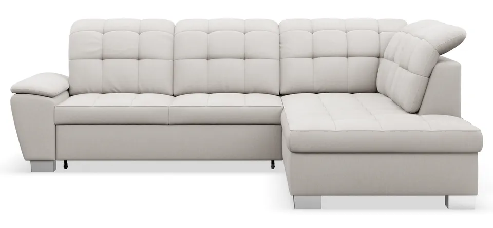 selsey-jamaal-ecksofa-rechts-l-form-mit-schlaffunktion-und-stauraum-cremefarbene image 1