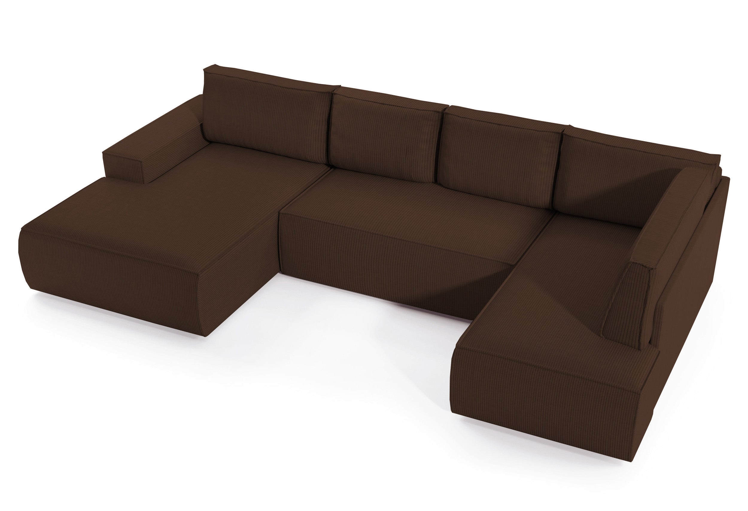 selsey-farese-new-ecksofa-mit-schlaffunktion-u-form-links-mit-stauraum-brauner-c image 4