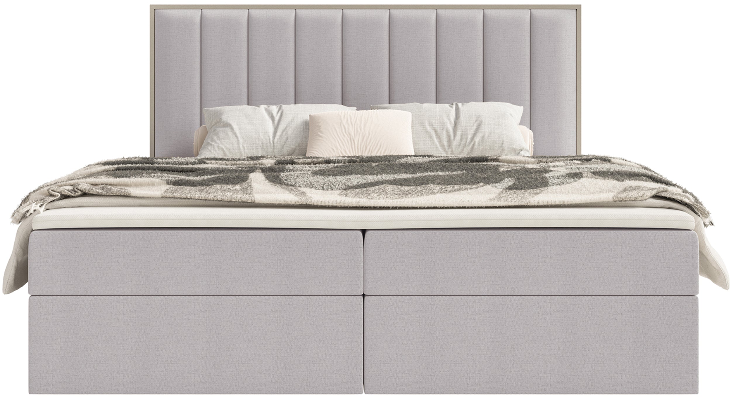 selsey-togents-kontinentalbett-140x200-cm-mit-stauraum-topper-grau-chenille image 5