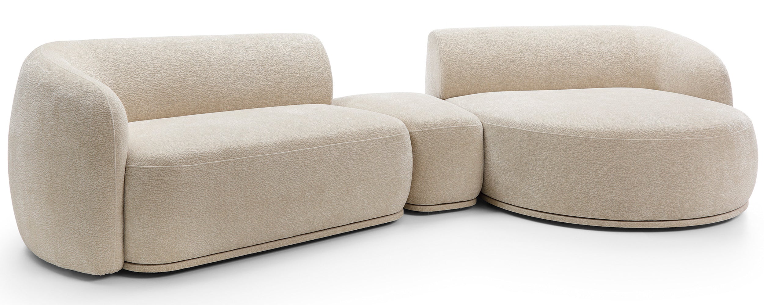 selsey-bommo-modulare-eckcouch-l-f-rmig-mit-pouf-rechtsseitig-beige-chenille image 3