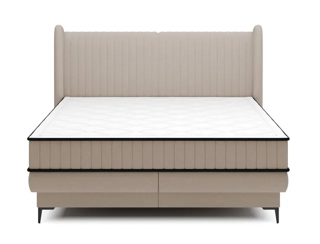 selsey-daliano-kontinentalbett-140x200-cm-mit-stauraum-beiger-samt image 1