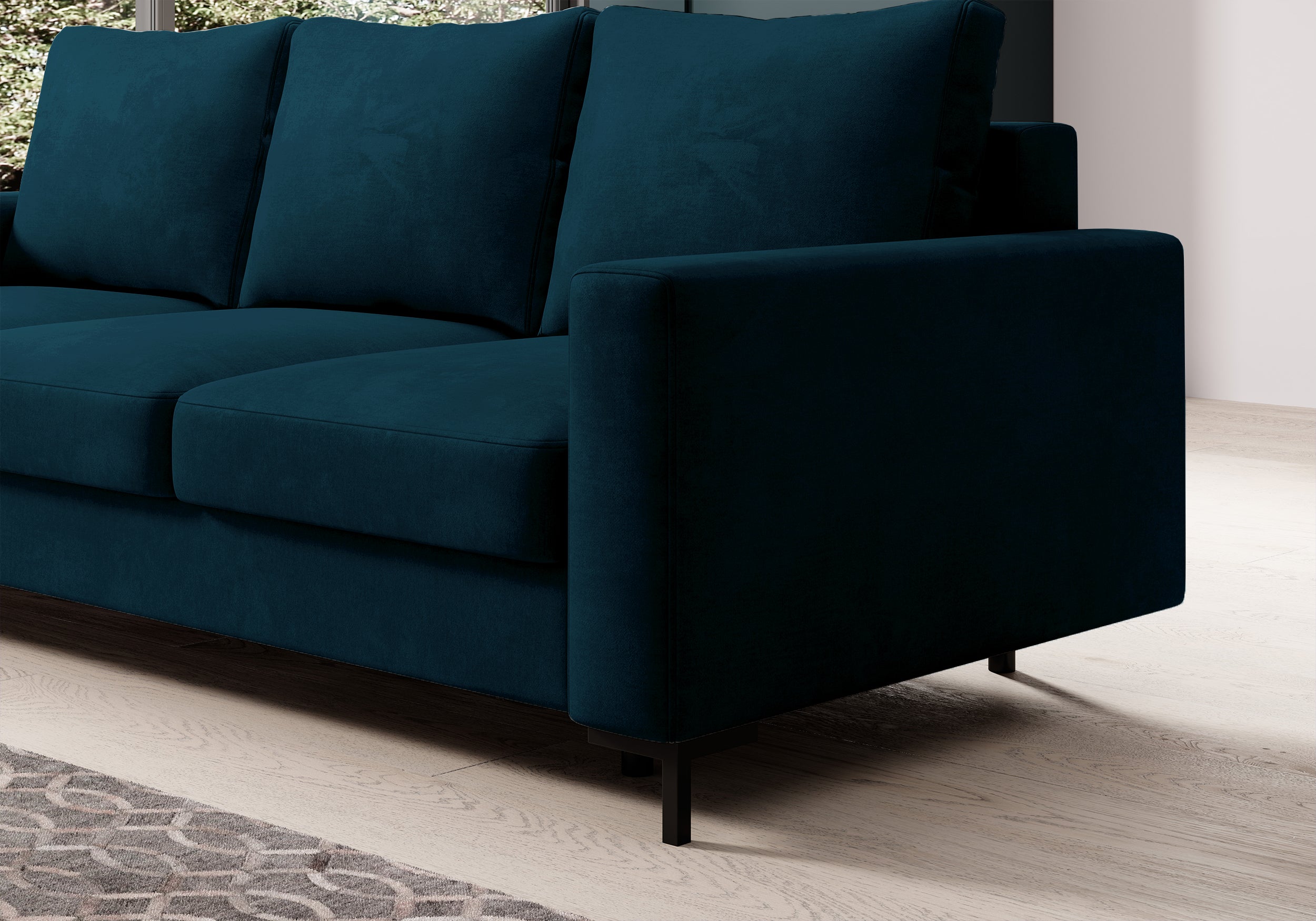 selsey-mokpeo-dreisitziges-ausklappbares-sofa-mit-stauraum-dunkelblauer-samtvelo image 4