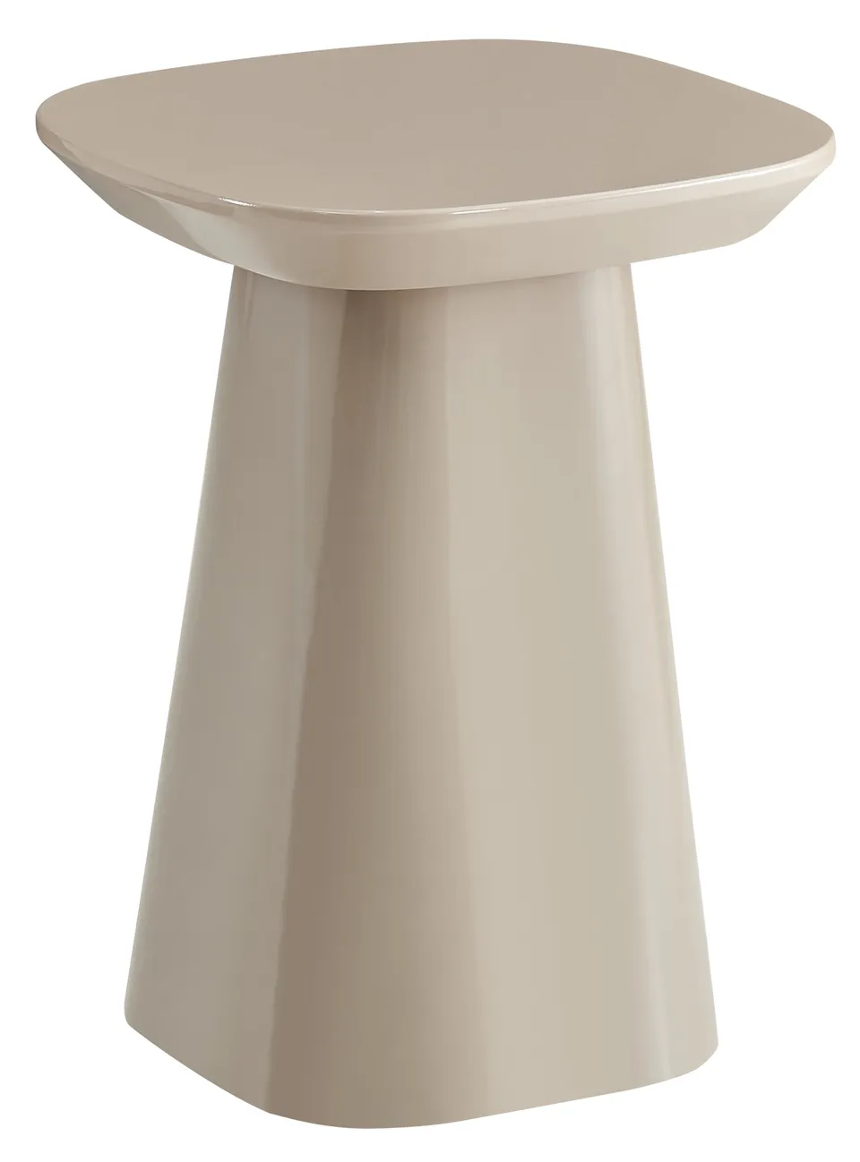 selsey-beistelltisch-corriar-35x35-cm-beige-hochglanz image 1