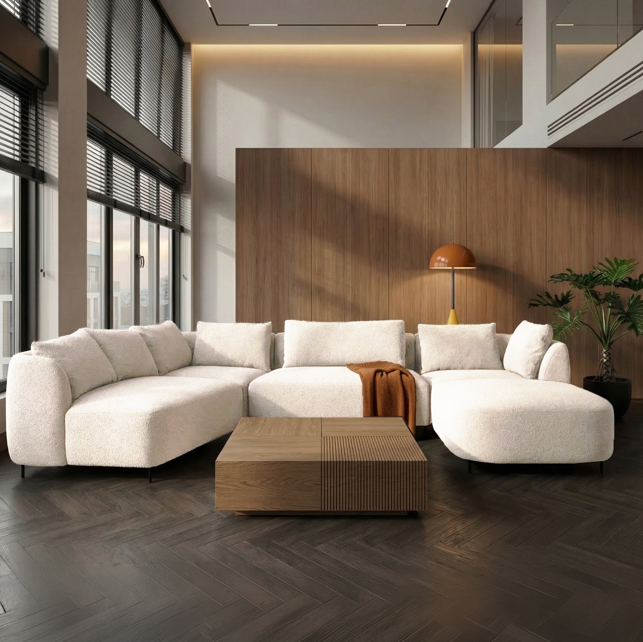 selsey-lanomi-modulares-ecksofa-u-f-rmig-linksseitig-wei-boucl image 2