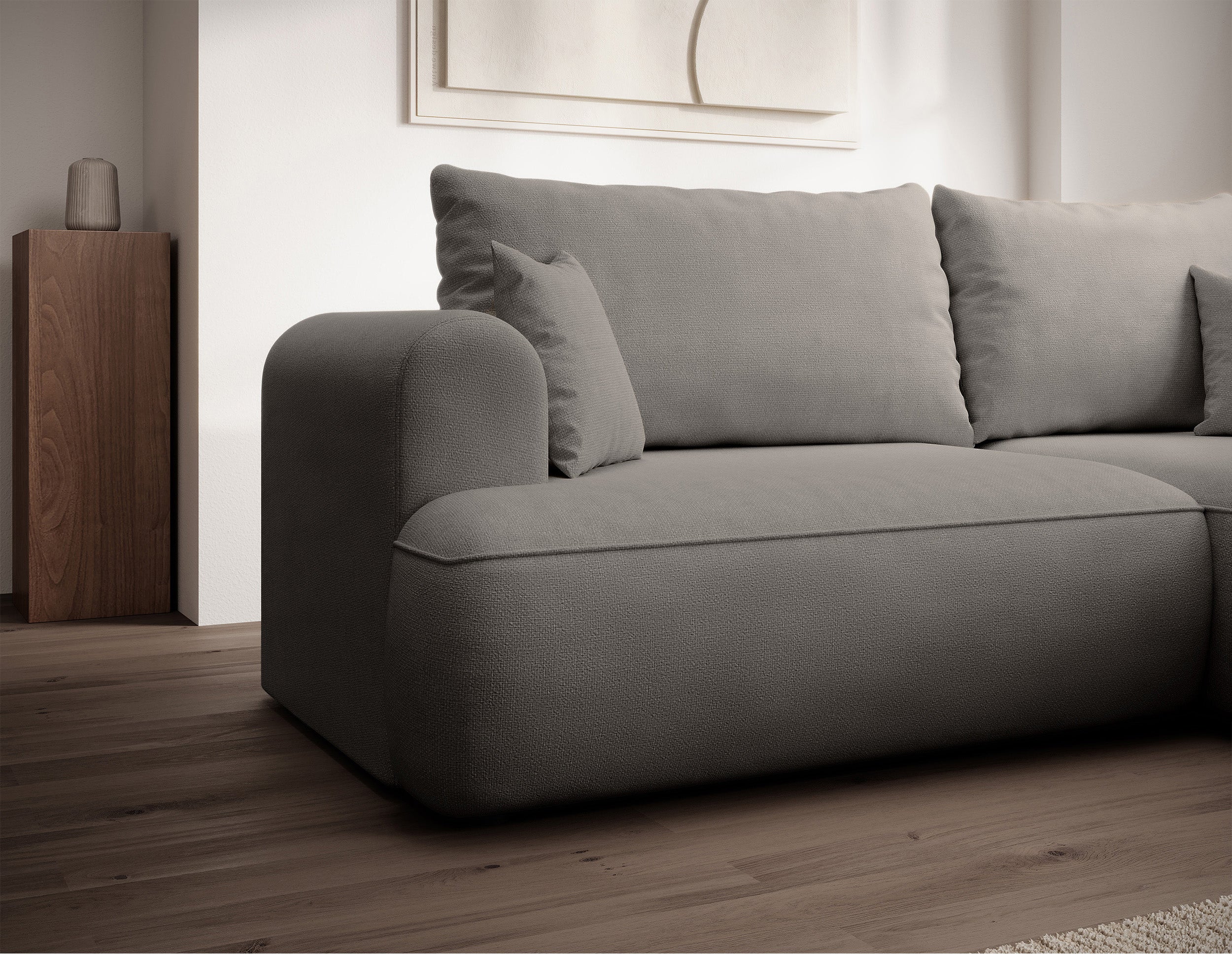 selsey-ovo-mini-ecksofa-mit-schlaffunktion-rechtsseitig-l-form-mit-stauraum-grau image 4