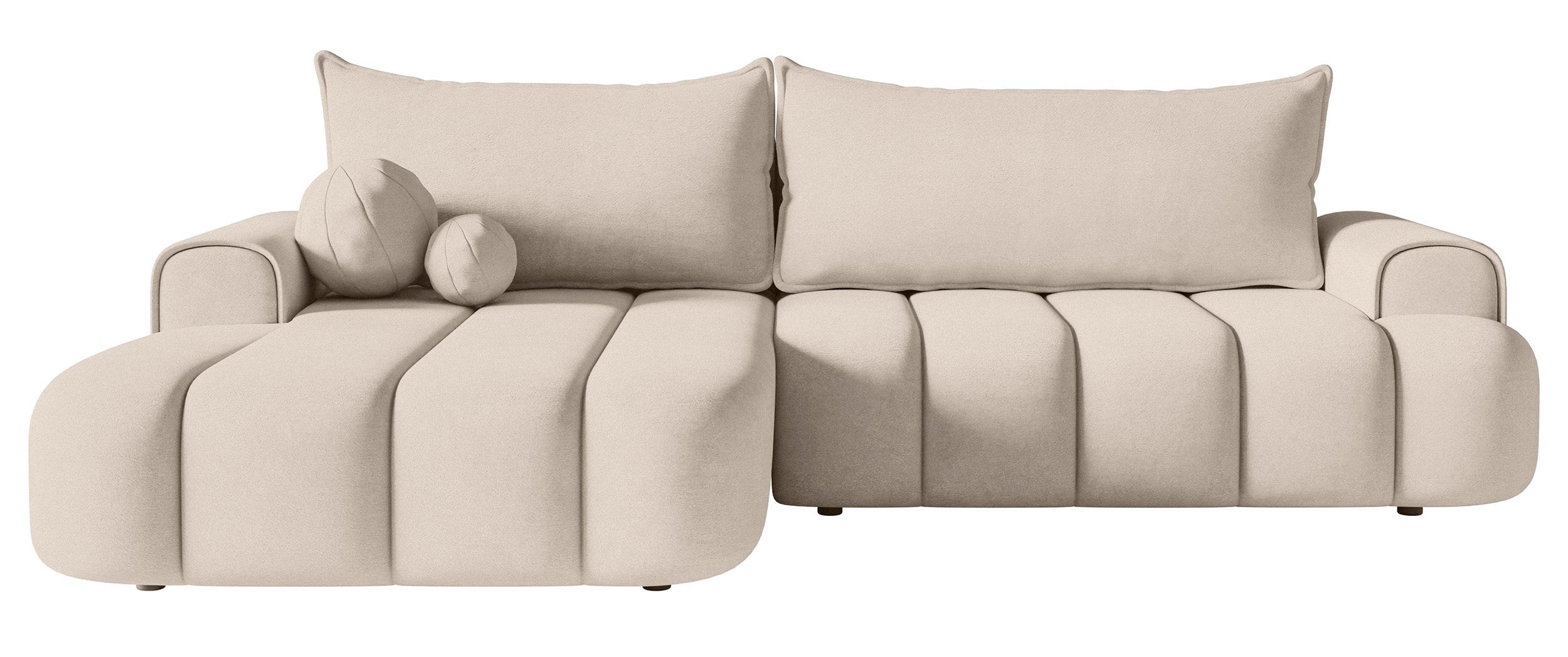 selsey-dandelino-ecksofa-mit-schlaffunktion-links-l-form-grau-beiger-samt-mit-st image 1