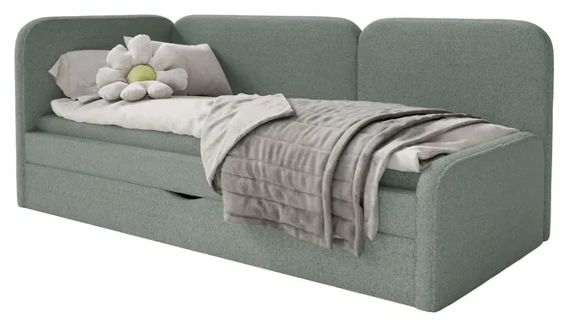 selsey-jugendbett-cuddy-90x200-cm-linksseitig-mit-matratze-und-stauraum-salbeigr image 1