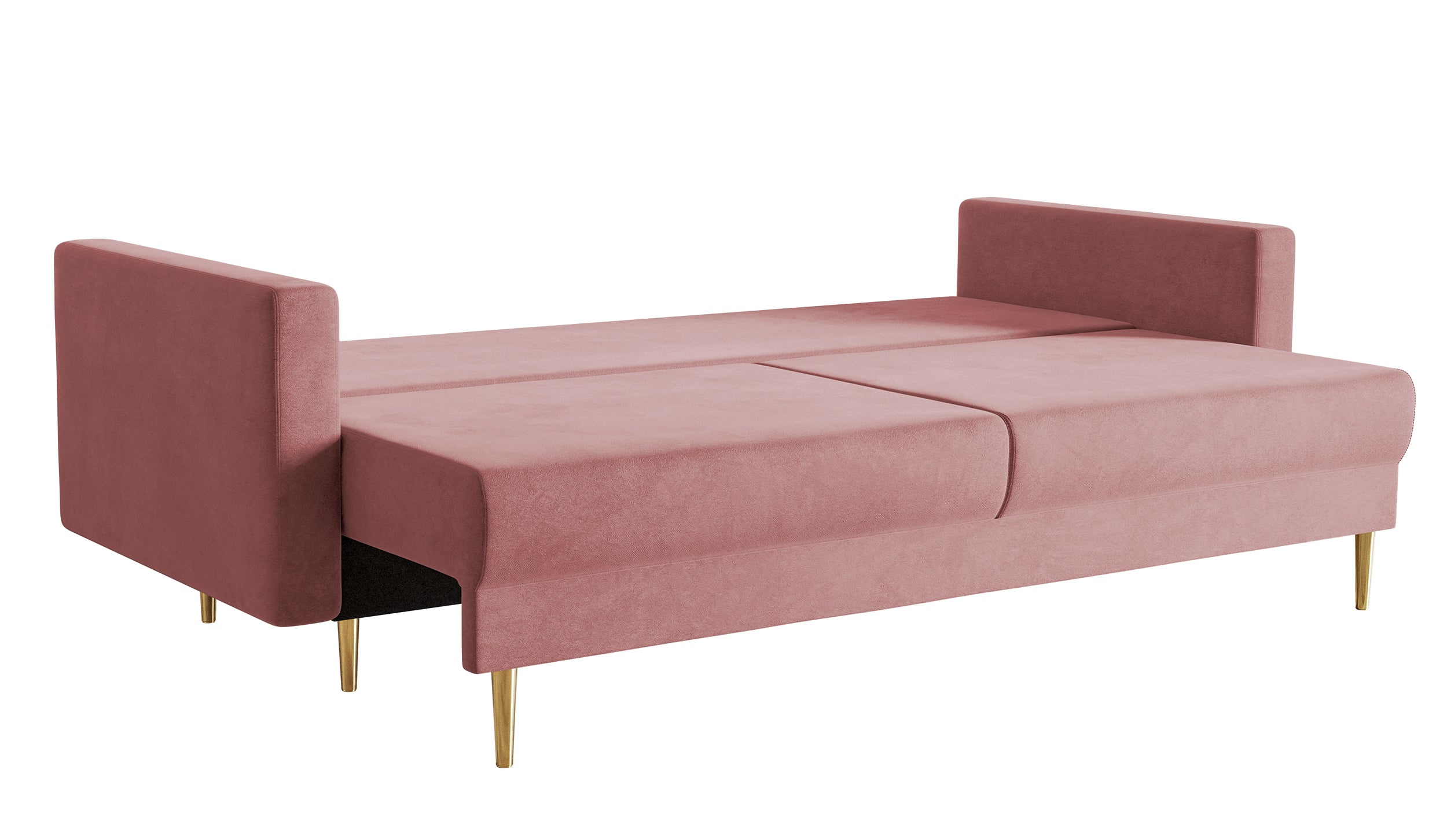 selsey-valico-3-sitzer-schlafsofa-ausklappbar-rosa-samt-wasserabweisend image 6