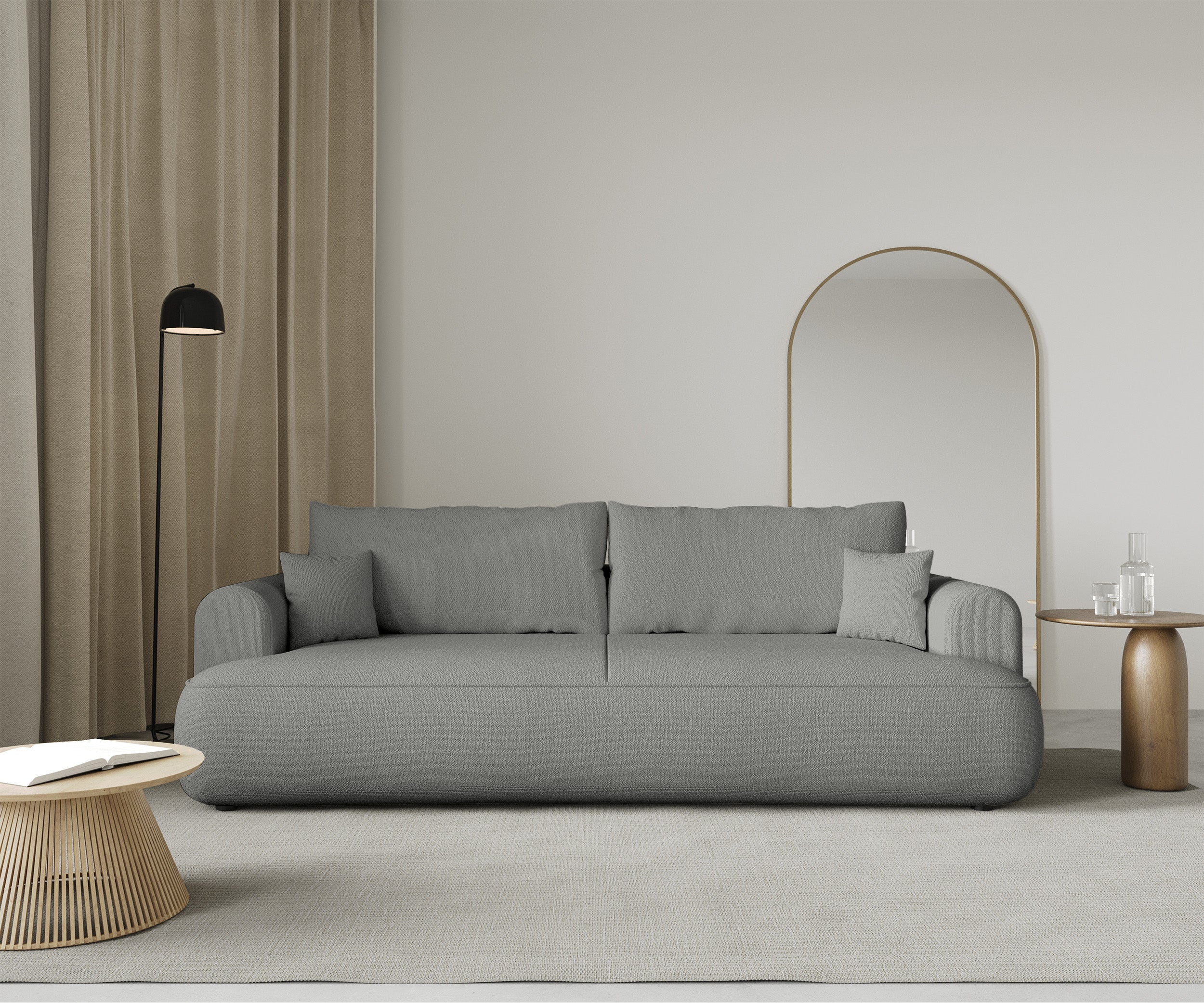 selsey-ovo-dreisitziges-ausklappbares-sofa-mit-stauraum-grauer-chenille-bezug image 2