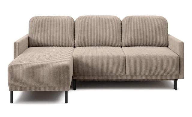 selsey-hamiel-eckcouch-l-form-ausziehbar-mit-stauraum-beige-cord image 1