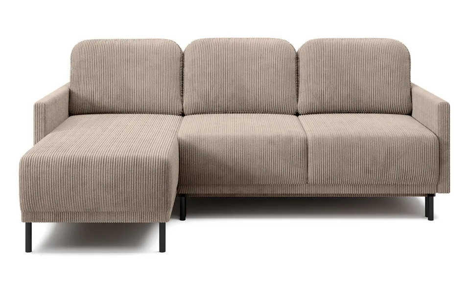 selsey-hamiel-eckcouch-l-form-ausziehbar-mit-stauraum-beige-cord image 1
