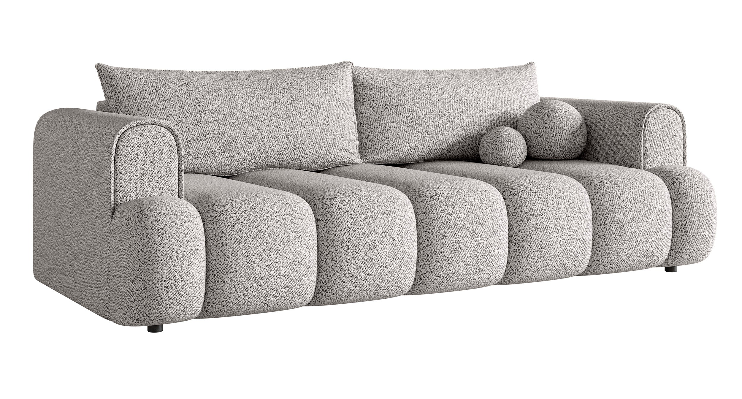 selsey-dandelino-dreisitziges-sofa-mit-schlaffunktion-hellgrau-boucl image 4