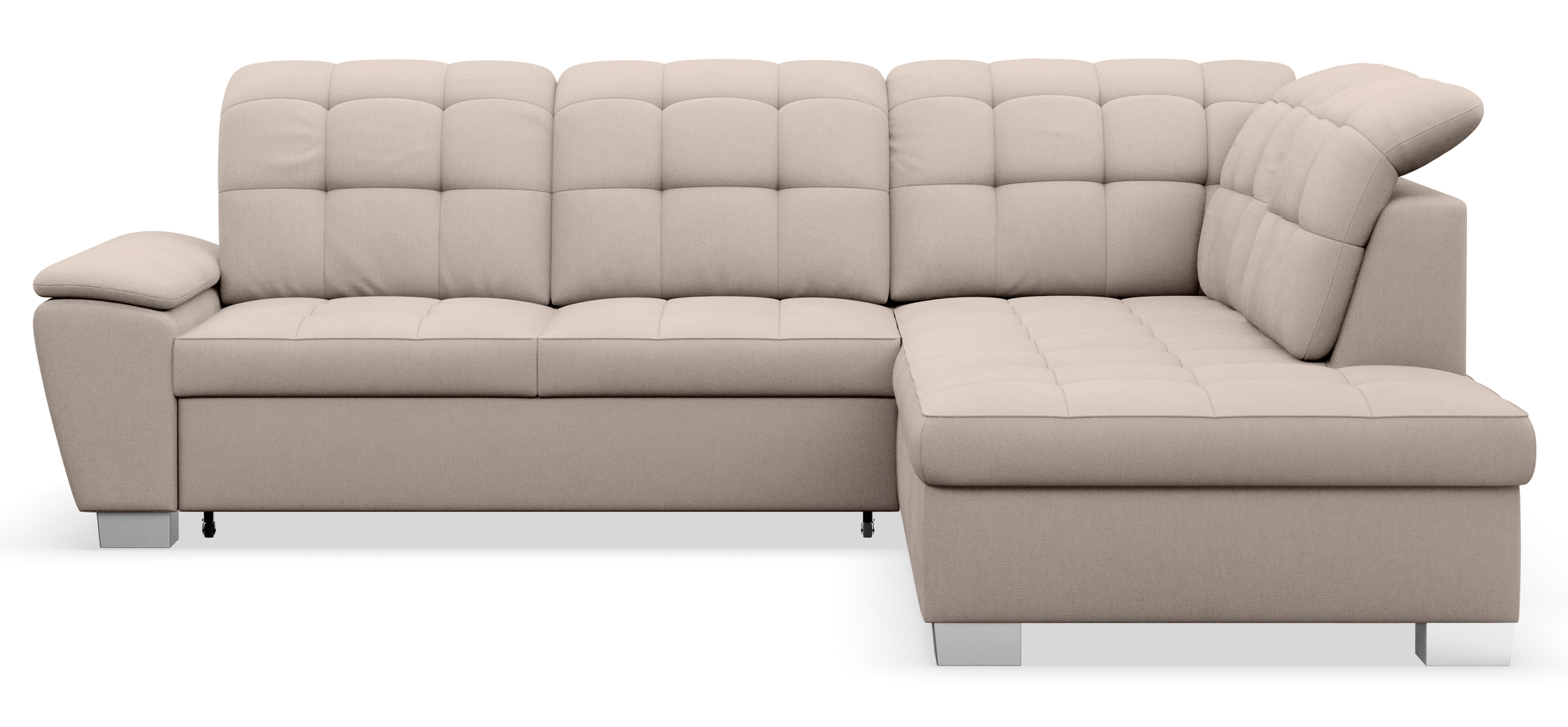selsey-jamaal-ecksofa-mit-schlaffunktion-rechts-l-form-beige-flechtmuster-mit-st image 1
