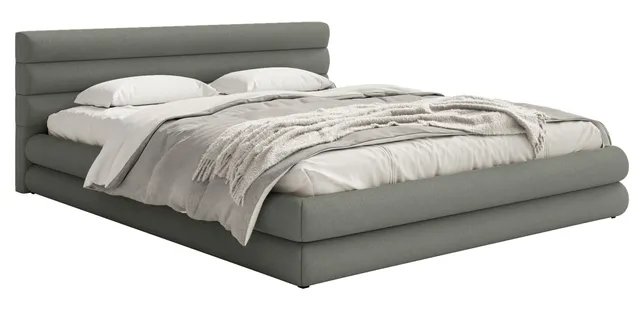 selsey-alegre-gepolstertes-bett-180x200-cm-mit-bettkasten-grau-chenille-metallra image 1