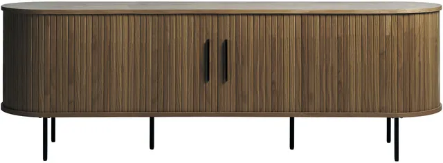 selsey-gativel-tv-schrank-180-cm-mit-lamellen-gebrannte-eiche image 1