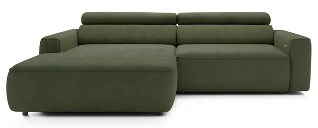 selsey-fando-ecksofa-l-f-rmig-linksseitig-salbeigr-n-samtvelours-mit-elektrische image 1