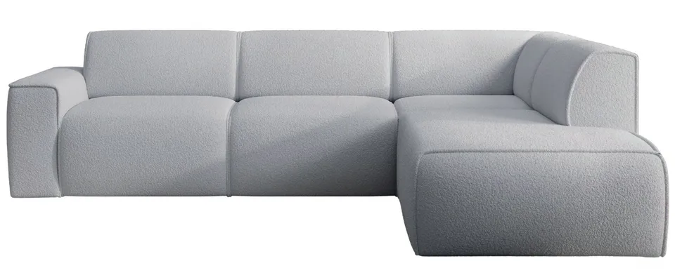 selsey-bouvi-ecksofa-l-f-rmig-mit-rechter-armlehne-hellgrauer-boucl-stoff image 1