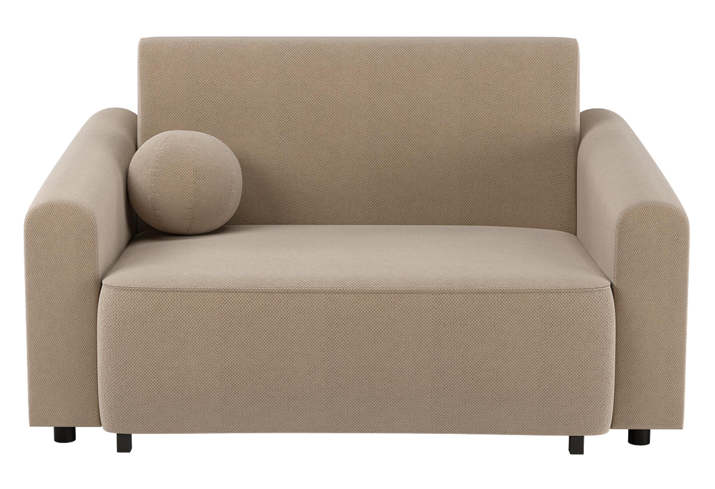 selsey-stevio-zweisitziges-ausklappbares-sofa-150-cm-mit-stauraum-beige-hydropho image 1