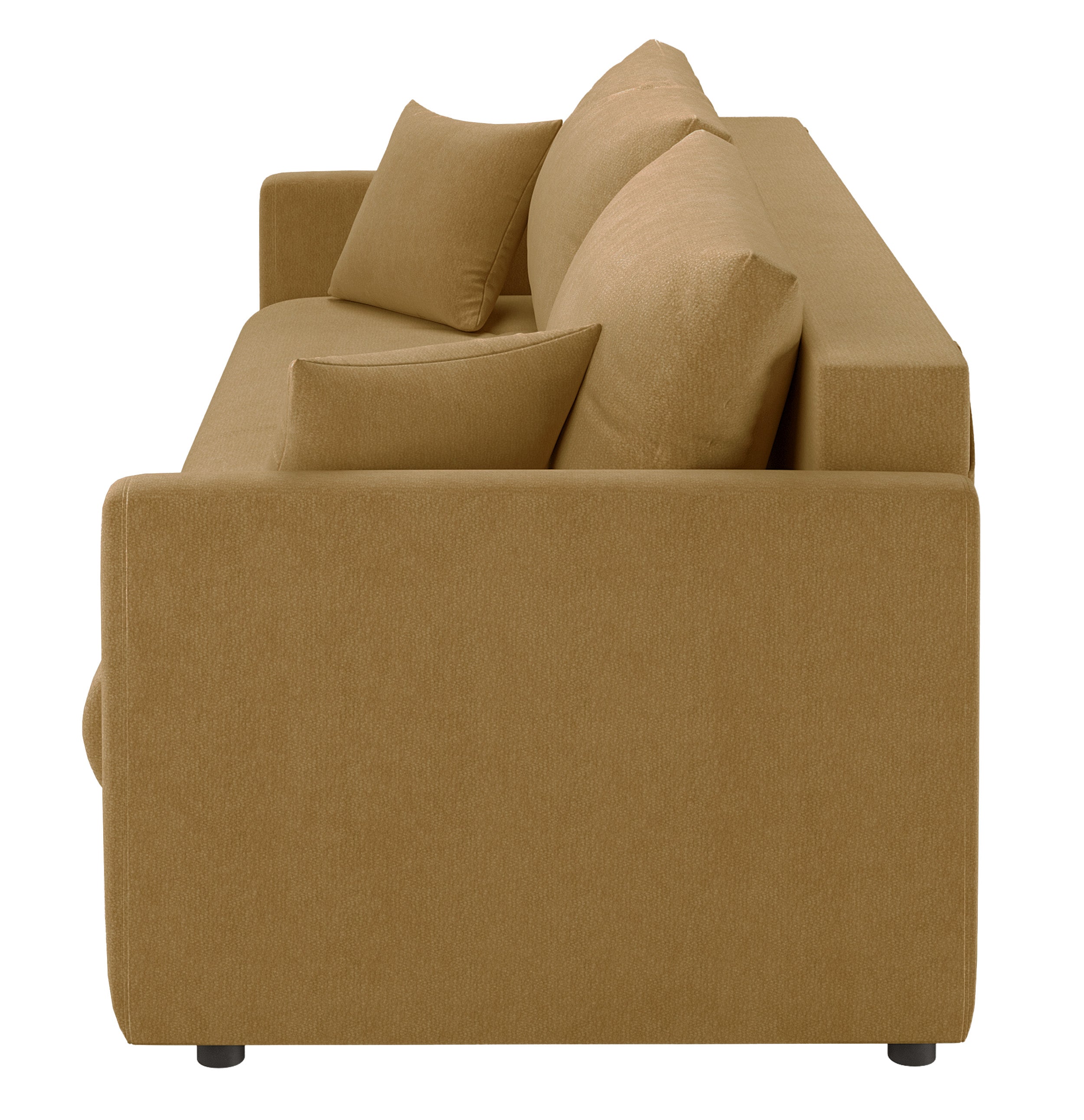 selsey-lorro-3-sitzer-schlafsofa-mit-stauraum-senfgelber-chenillestoff image 6