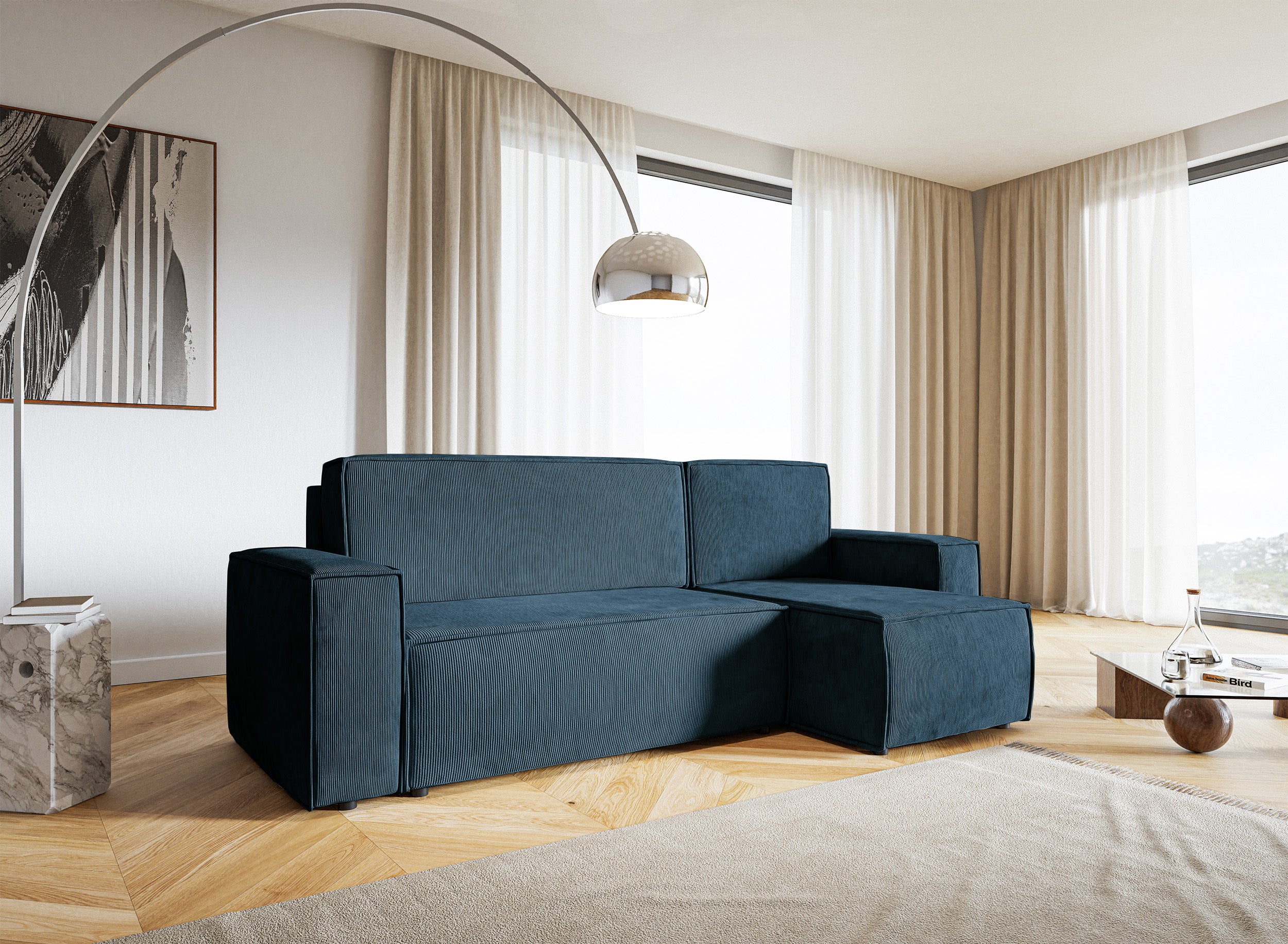 selsey-copertino-ecksofa-mit-schlaffunktion-l-form-universal-dunkelblauer-cordst image 3