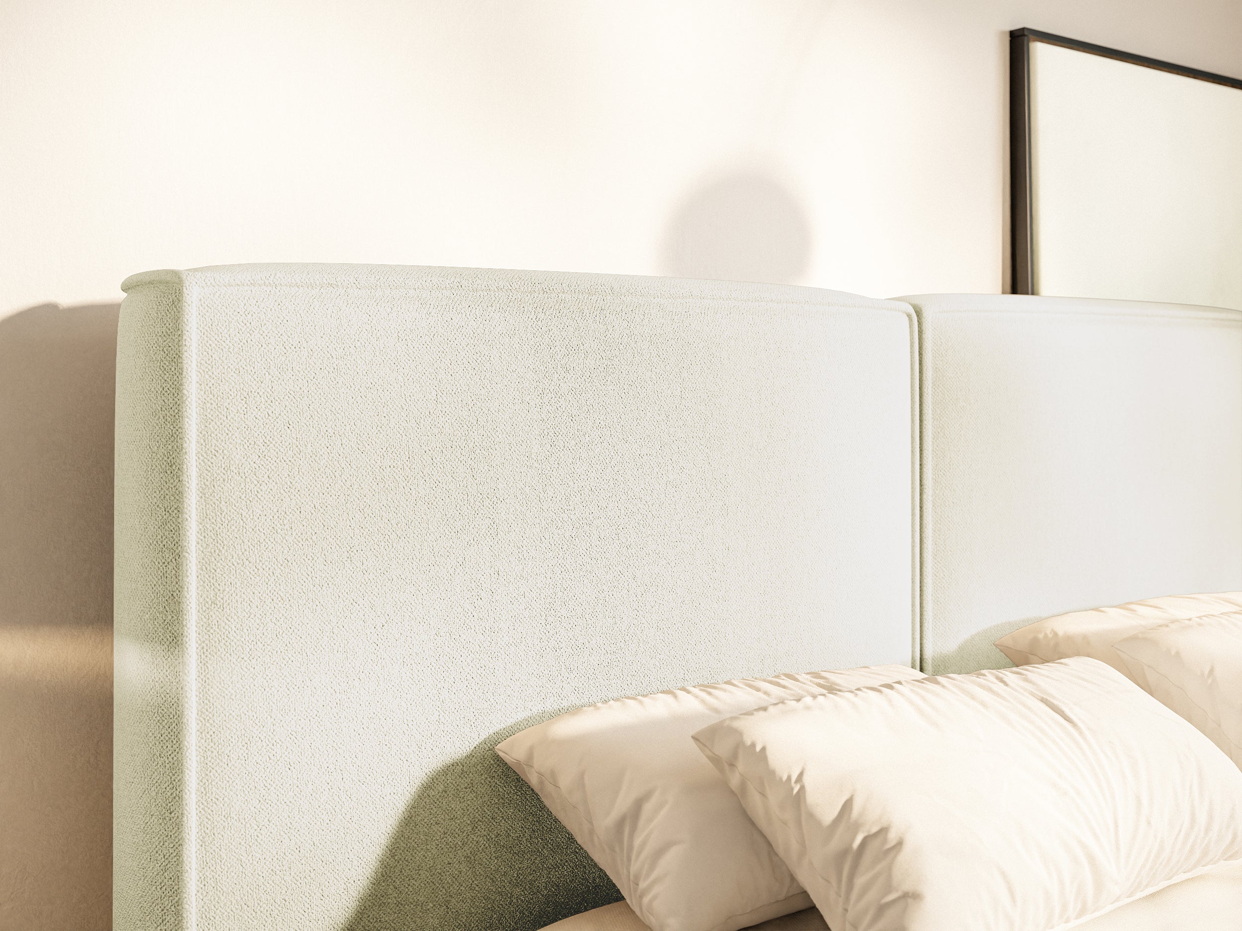 selsey-tilves-polsterbett-140x200-cm-creme-chenille-stauraum-metalllattenrost image 4